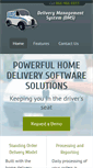 Mobile Screenshot of homedeliverysoftware.com